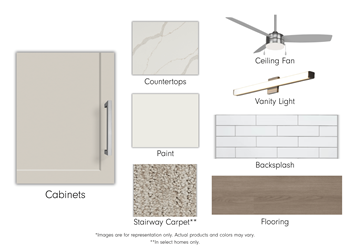 Upgraded finishes
